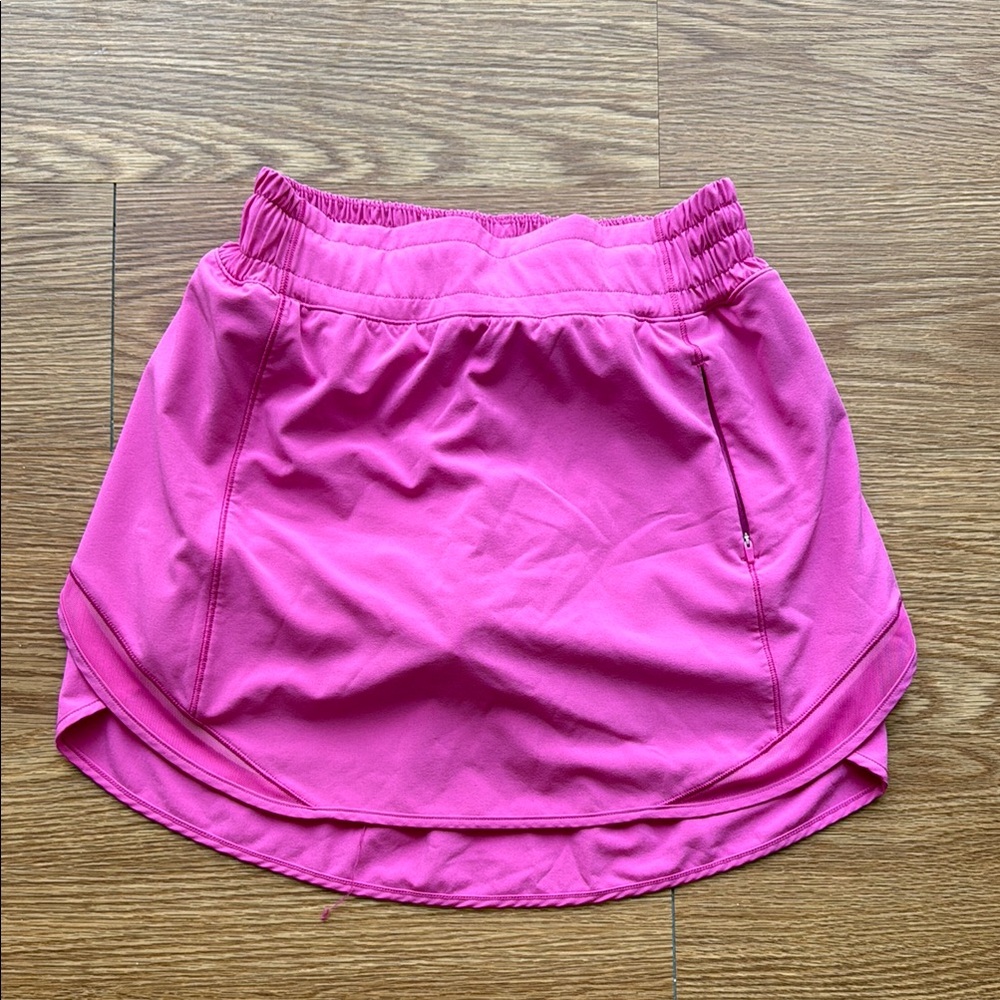Pink Hotty hot high rise skirt